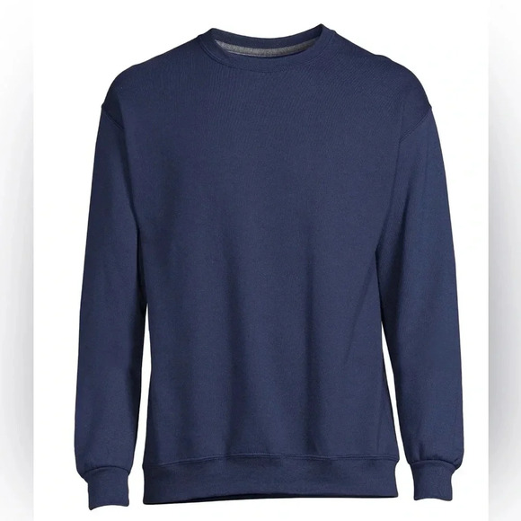 Athletic Moisture Wicking Men's  Crewneck Sweatshirt - Picture 1 of 4